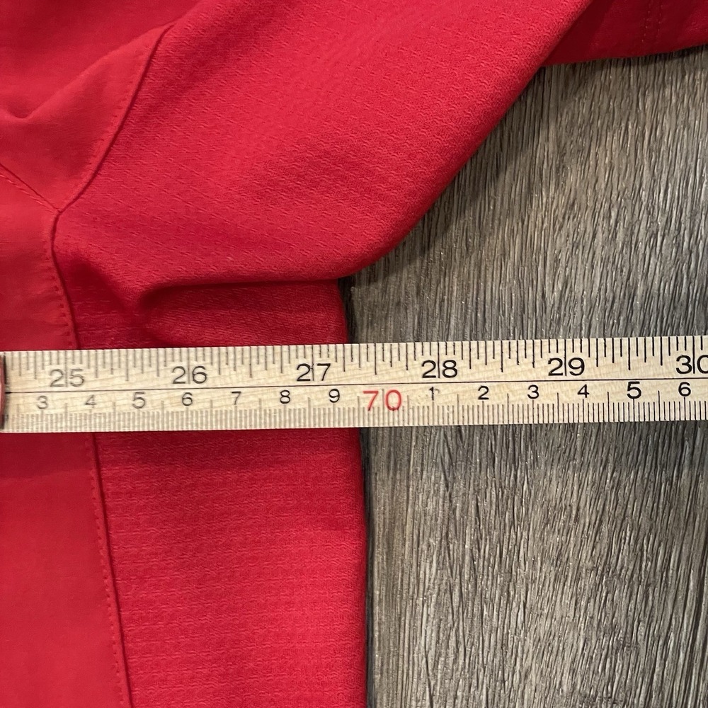 NC State Wolfpack Adidas Sideline Polo Shirt Men's 2XL Red Performance Stretch - Picture 6 of 8